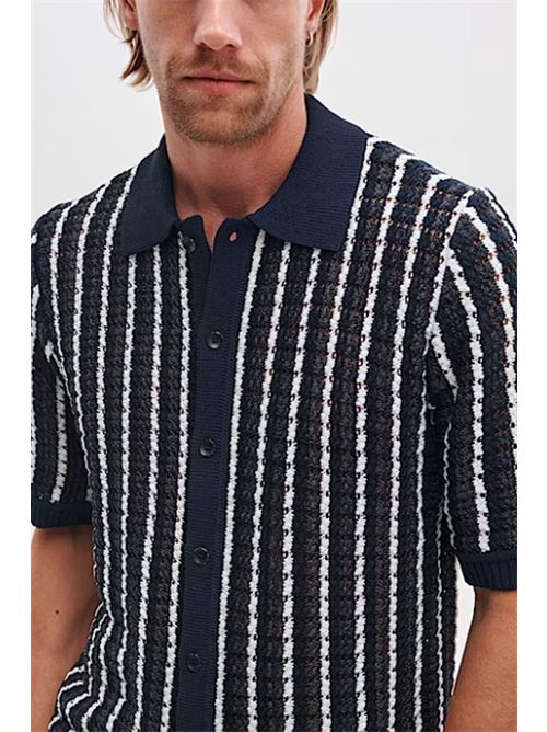 Dalton Polo Shirt RAG & BONE | RH3726S6MCONY